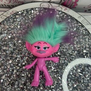 Trollz Pink Troll Doll with Green & Purple Hair - Kids Toy